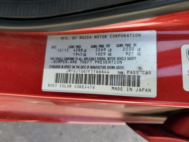 Photo 11 VIN: JM1GJ1U61F1166644 - MAZDA 6 SPORT 