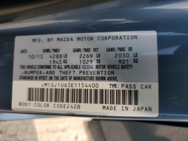 Photo 11 VIN: JM1GJ1U63E1154400 - MAZDA 6 SPORT 