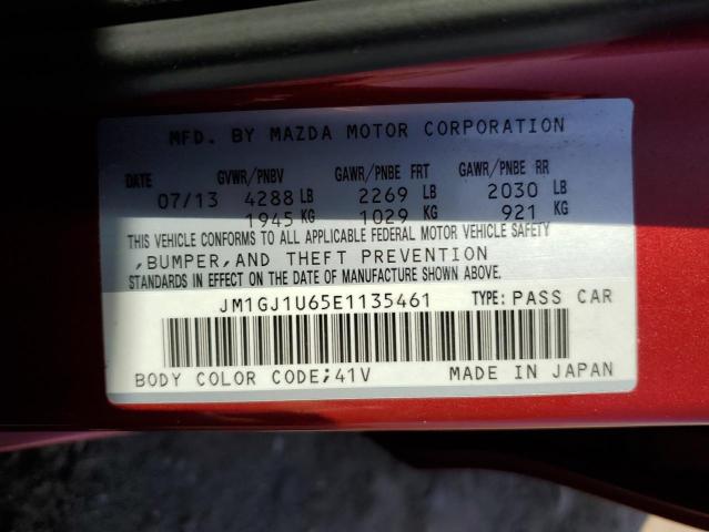 Photo 11 VIN: JM1GJ1U65E1135461 - MAZDA 6 