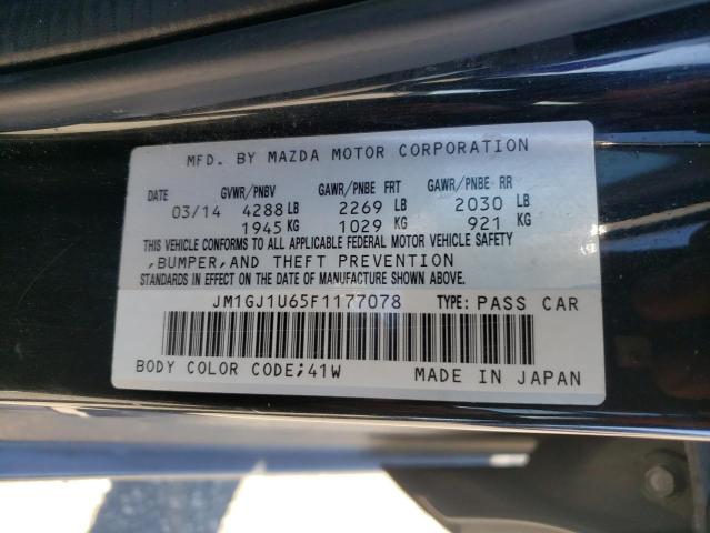 Photo 12 VIN: JM1GJ1U65F1177078 - MAZDA 6 SPORT 