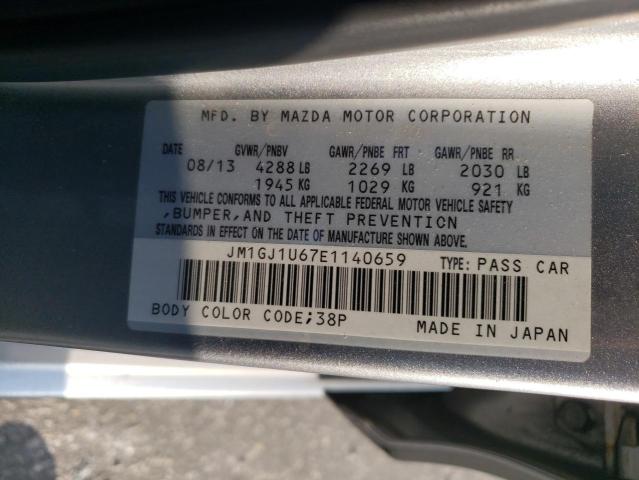 Photo 11 VIN: JM1GJ1U67E1140659 - MAZDA 6 