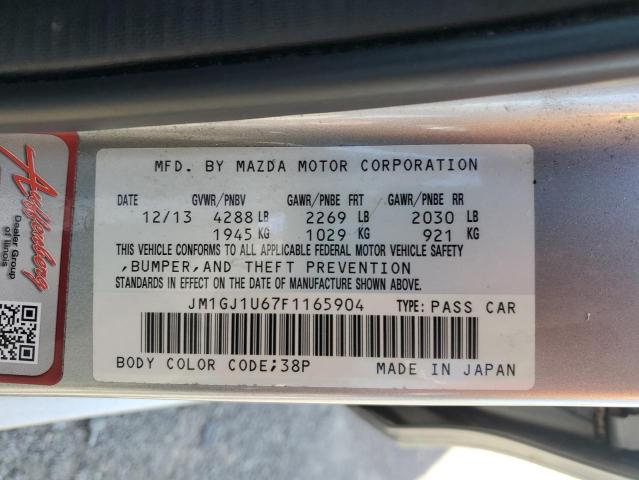 Photo 11 VIN: JM1GJ1U67F1165904 - MAZDA 6 SPORT 