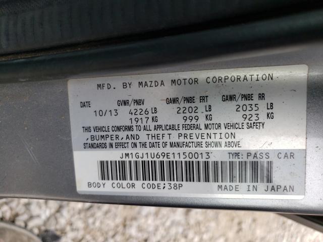 Photo 9 VIN: JM1GJ1U69E1150013 - MAZDA 6 