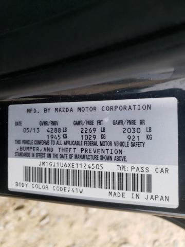 Photo 9 VIN: JM1GJ1U6XE1124505 - MAZDA 6 SPORT 