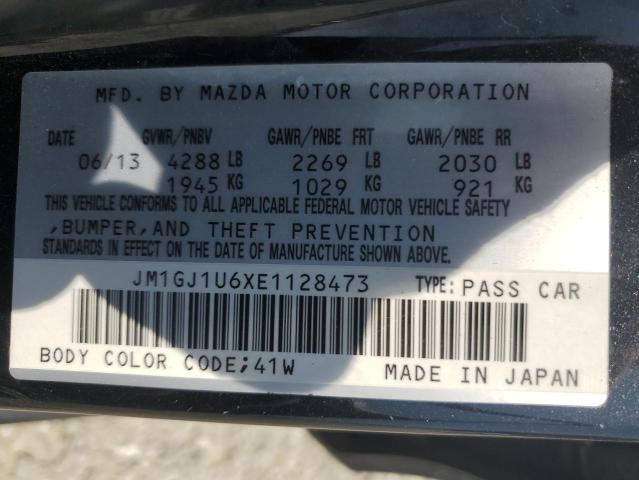 Photo 12 VIN: JM1GJ1U6XE1128473 - MAZDA 6 