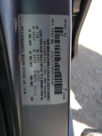 Photo 11 VIN: JM1GJ1U6XE1157357 - MAZDA 6 