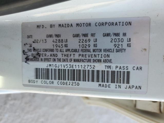 Photo 11 VIN: JM1GJ1V53E1112752 - MAZDA 6 TOURING 