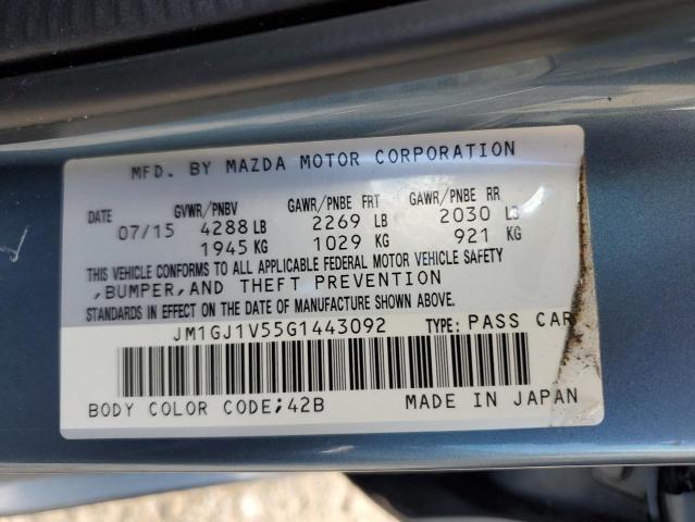 Photo 11 VIN: JM1GJ1V55G1443092 - MAZDA 6 