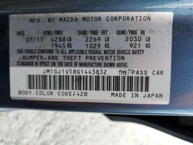 Photo 9 VIN: JM1GJ1V58G1443832 - MAZDA 6 TOURING 