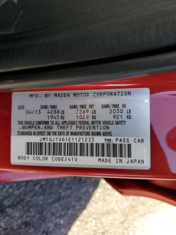 Photo 11 VIN: JM1GJ1V61E1121233 - MAZDA 6 TOURING 