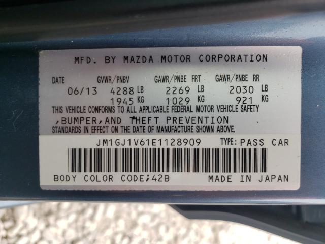 Photo 9 VIN: JM1GJ1V61E1128909 - MAZDA 6 TOURING 