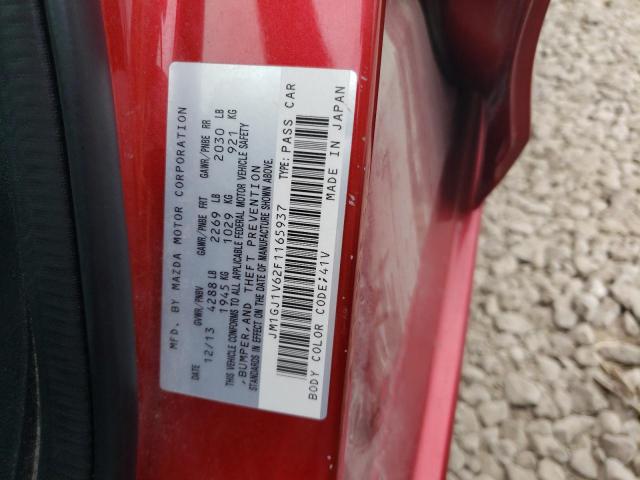 Photo 11 VIN: JM1GJ1V62F1165937 - MAZDA 6 