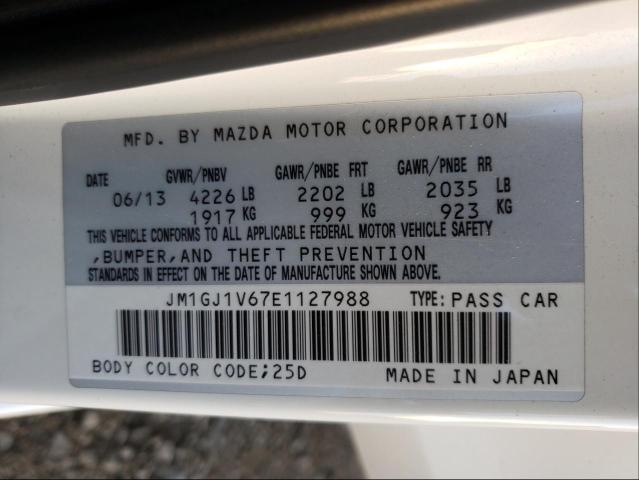 Photo 9 VIN: JM1GJ1V67E1127988 - MAZDA 6 TOURING 