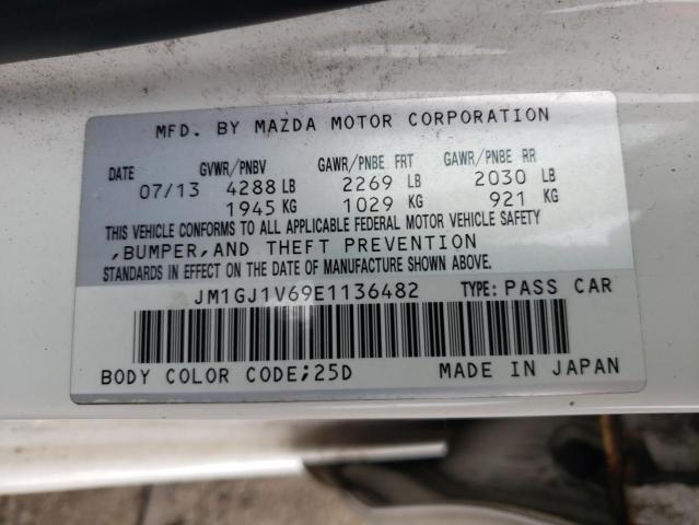 Photo 11 VIN: JM1GJ1V69E1136482 - MAZDA 6 TOURING 