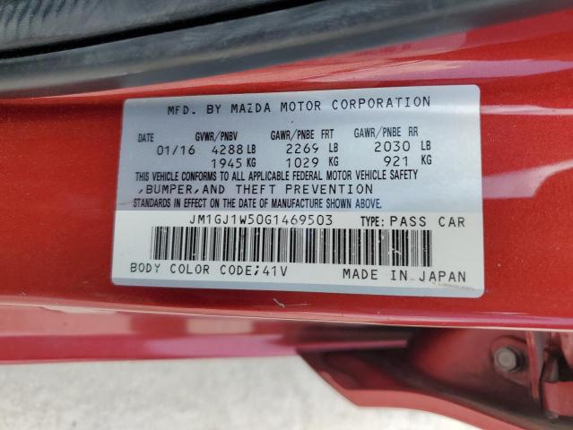 Photo 11 VIN: JM1GJ1W50G1469503 - MAZDA 6 GRAND TO 