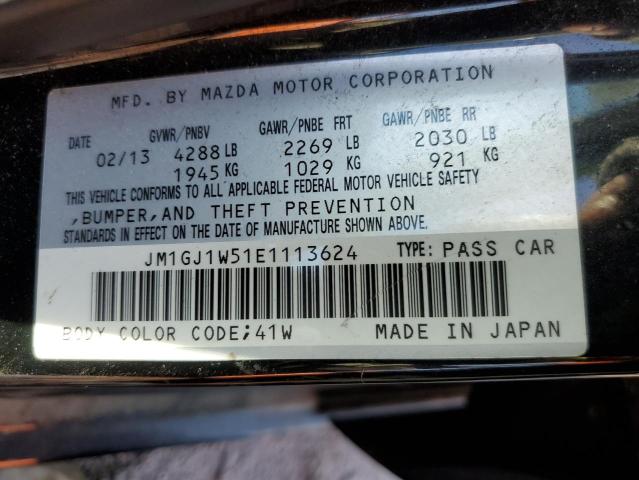 Photo 12 VIN: JM1GJ1W51E1113624 - MAZDA 6 