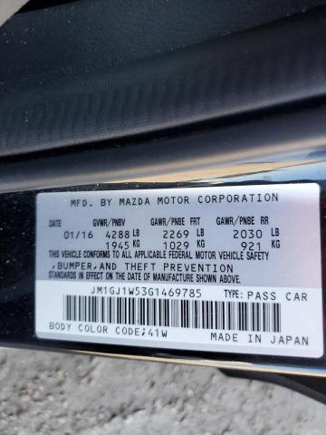 Photo 11 VIN: JM1GJ1W53G1469785 - MAZDA 6 