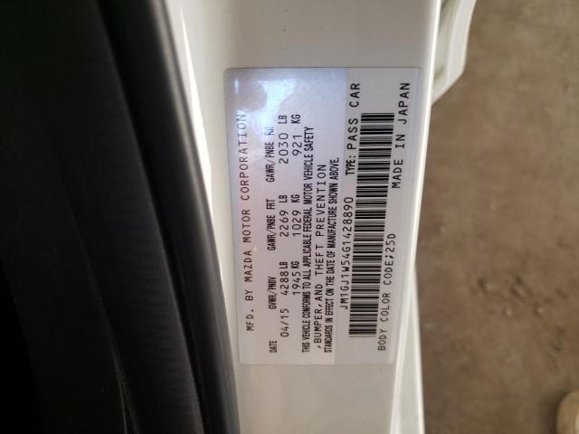 Photo 11 VIN: JM1GJ1W54G1428890 - MAZDA 6 