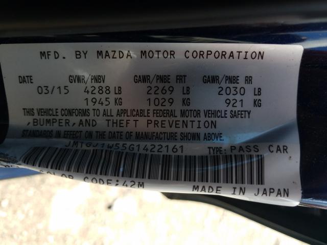 Photo 9 VIN: JM1GJ1W55G1422161 - MAZDA 6 