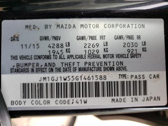 Photo 9 VIN: JM1GJ1W55G1461588 - MAZDA 6 GRAND TO 