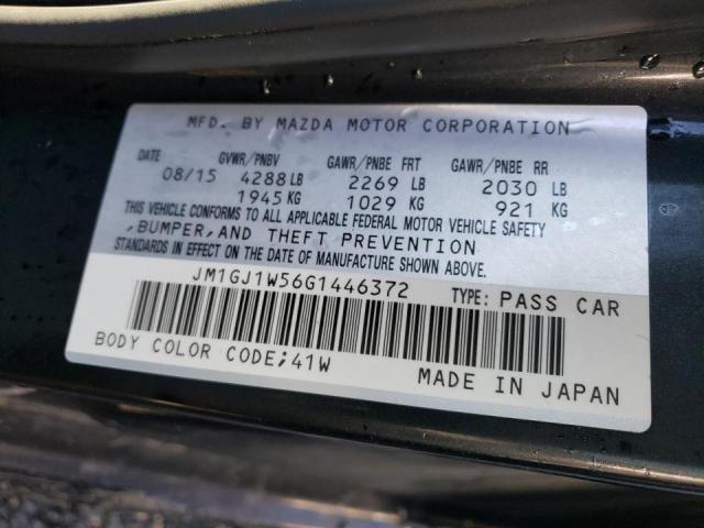 Photo 9 VIN: JM1GJ1W56G1446372 - MAZDA 6 GRAND TO 