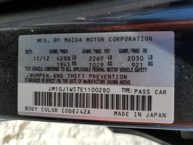 Photo 11 VIN: JM1GJ1W57E1100280 - MAZDA 6 GRAND TO 