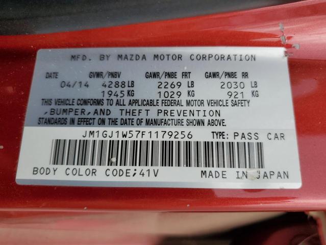 Photo 11 VIN: JM1GJ1W57F1179256 - MAZDA 6 GRAND TO 