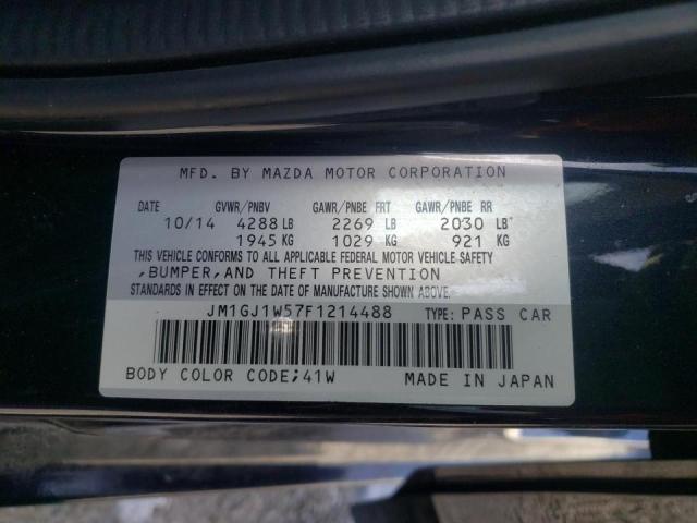 Photo 9 VIN: JM1GJ1W57F1214488 - MAZDA 6 GRAND TO 