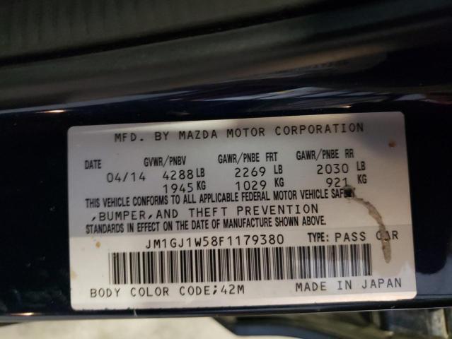 Photo 9 VIN: JM1GJ1W58F1179380 - MAZDA 6 GRAND TO 