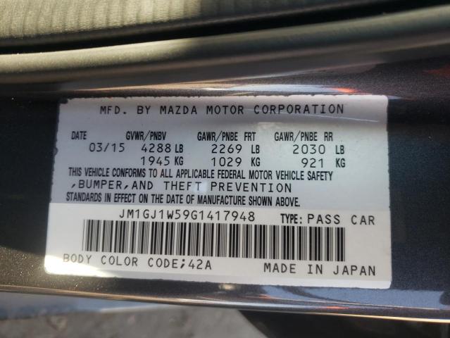 Photo 11 VIN: JM1GJ1W59G1417948 - MAZDA 6 GRAND TO 