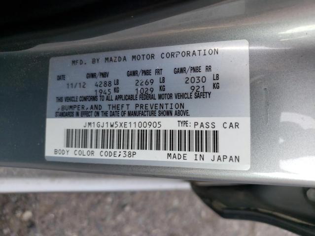 Photo 9 VIN: JM1GJ1W5XE1100905 - MAZDA 6 GRAND TO 