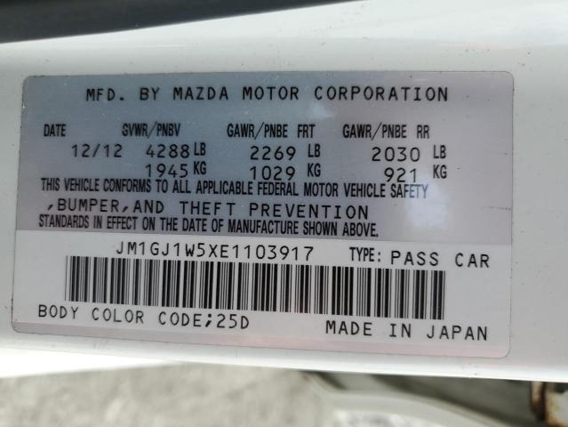 Photo 11 VIN: JM1GJ1W5XE1103917 - MAZDA 6 