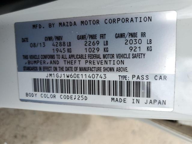 Photo 11 VIN: JM1GJ1W60E1140743 - MAZDA 6 