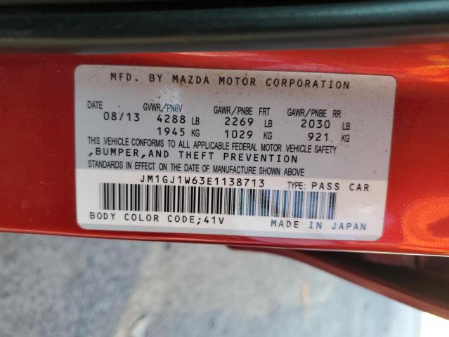 Photo 11 VIN: JM1GJ1W63E1138713 - MAZDA 6 