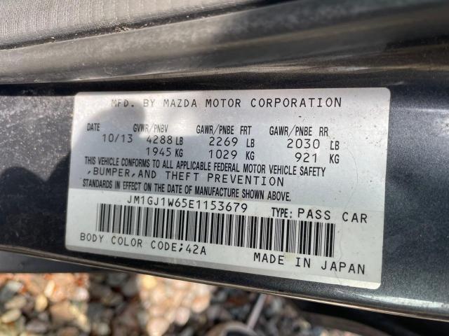 Photo 9 VIN: JM1GJ1W65E1153679 - MAZDA 6 GRAND TO 