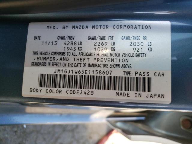 Photo 9 VIN: JM1GJ1W65E1158607 - MAZDA 6 GRAND TO 