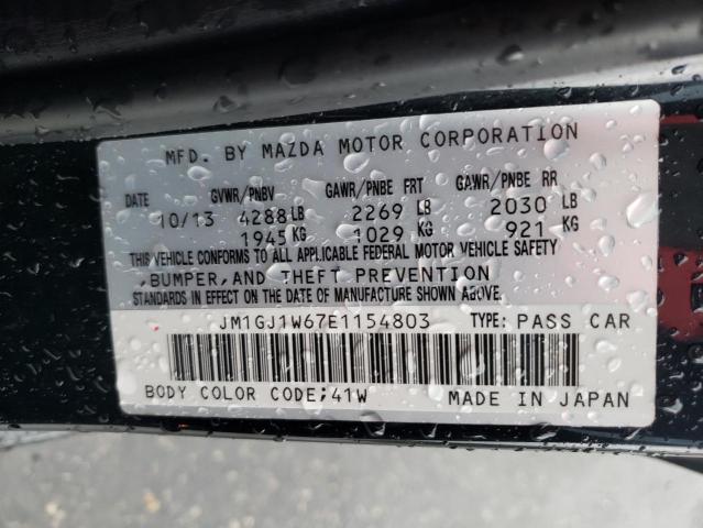 Photo 11 VIN: JM1GJ1W67E1154803 - MAZDA 6 