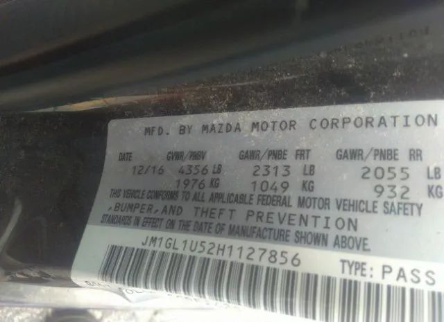 Photo 8 VIN: JM1GL1U52H1127856 - MAZDA 6 