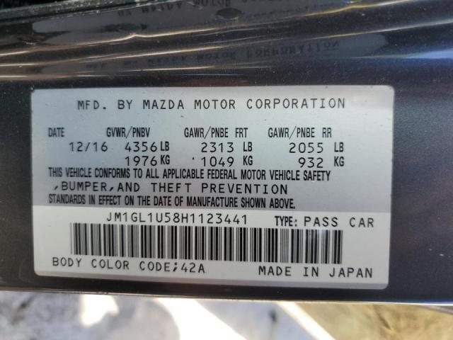Photo 11 VIN: JM1GL1U58H1123441 - MAZDA 6 SPORT 