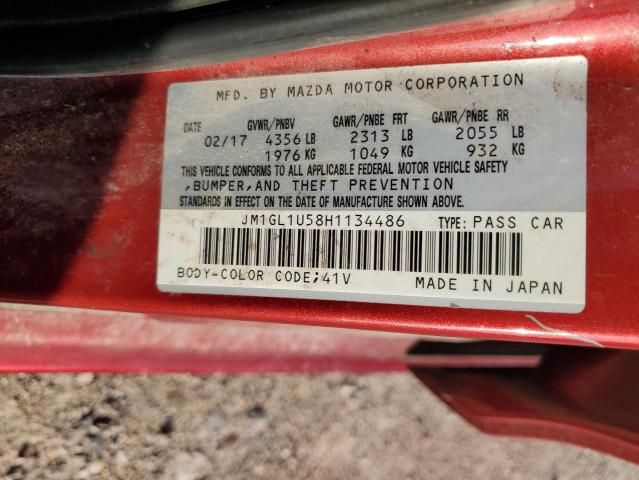 Photo 11 VIN: JM1GL1U58H1134486 - MAZDA 6 