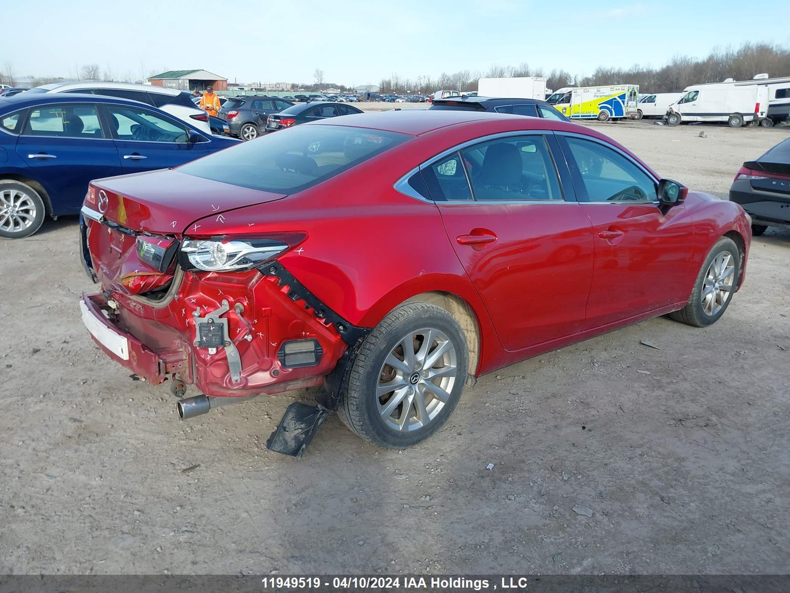 Photo 3 VIN: JM1GL1V50H1143231 - MAZDA 6 