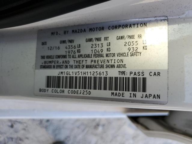 Photo 12 VIN: JM1GL1V51H1125613 - MAZDA 6 TOURING 