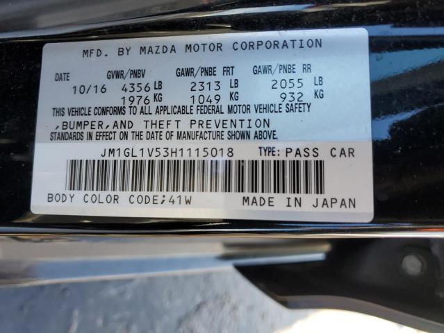 Photo 11 VIN: JM1GL1V53H1115018 - MAZDA 6 