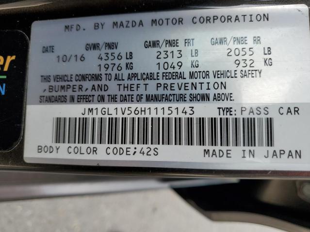 Photo 11 VIN: JM1GL1V56H1115143 - MAZDA 6 TOURING 