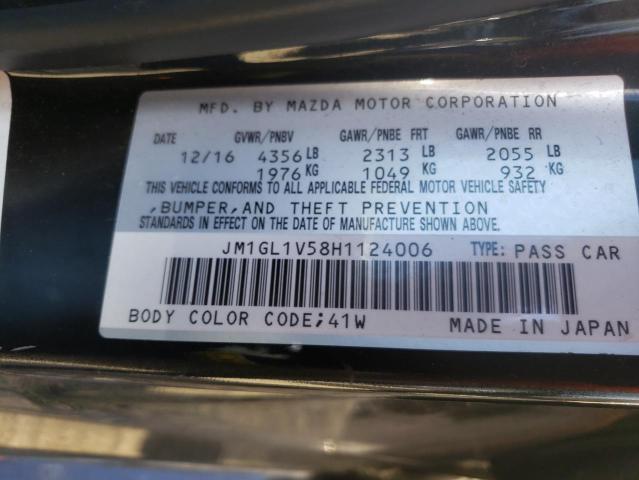 Photo 9 VIN: JM1GL1V58H1124006 - MAZDA 6 TOURING 