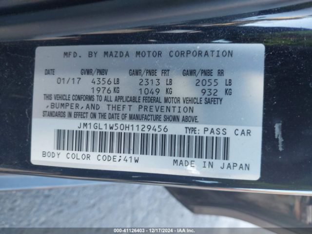 Photo 8 VIN: JM1GL1W50H1129456 - MAZDA MAZDA6 