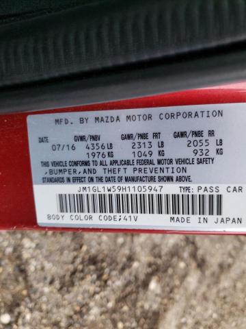 Photo 9 VIN: JM1GL1W59H1105947 - MAZDA 6 GRAND TO 