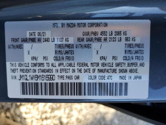 Photo 11 VIN: JM1GL1WY6M1616990 - MAZDA 6 GRAND TO 