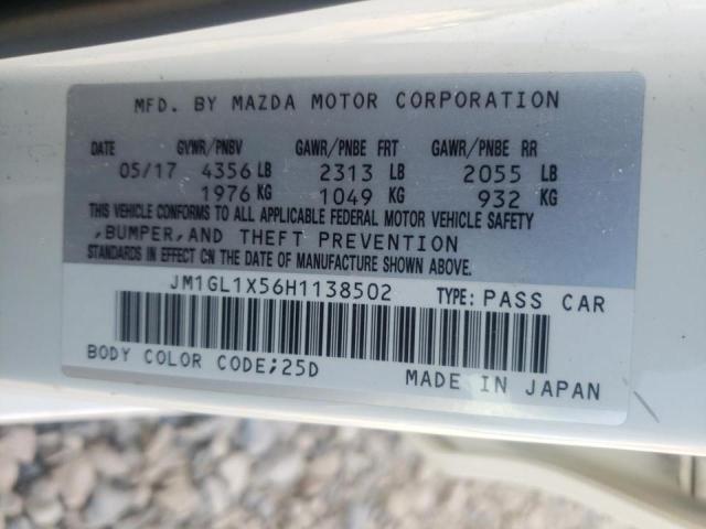 Photo 9 VIN: JM1GL1X56H1138502 - MAZDA 6 GRAND TO 