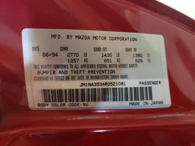 Photo 11 VIN: JM1NA3534R0521081 - MAZDA MX-5 MIATA 